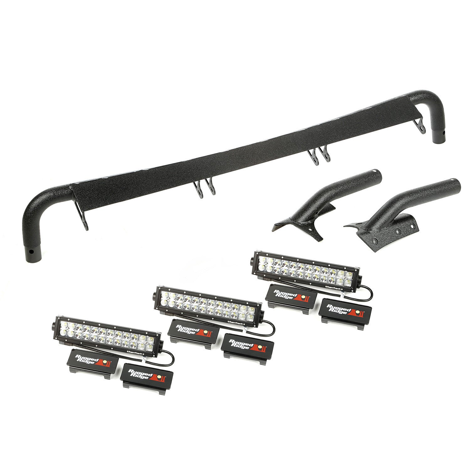 Wrangler Windshield Light Bar Kit, 3 x 