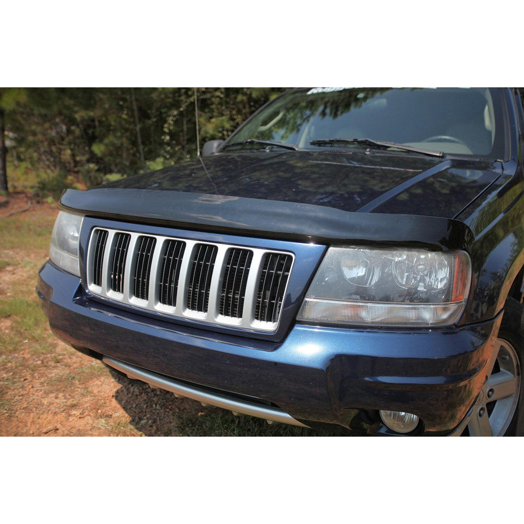 Grand Cherokee Hood Bug Deflector, Smoked Acrylic 11350.12 Jeep World