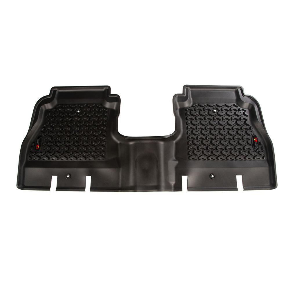 Floor Liner Rear Black Bt Rugged Ridge 19 Wrangler Jlu 4 Door