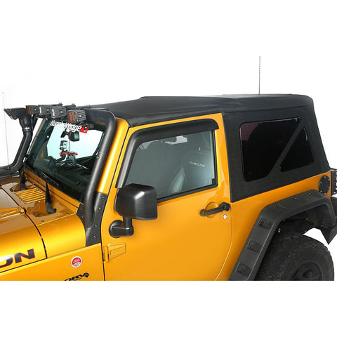 Soft Top, Khaki, Tinted Windows, Without Door Skins by Rugged