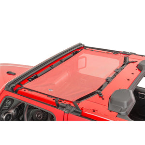 MasterTop Bimini Plus Top with Integrated Grab Handles For 20+ Jeep  Gladiator JT 143017