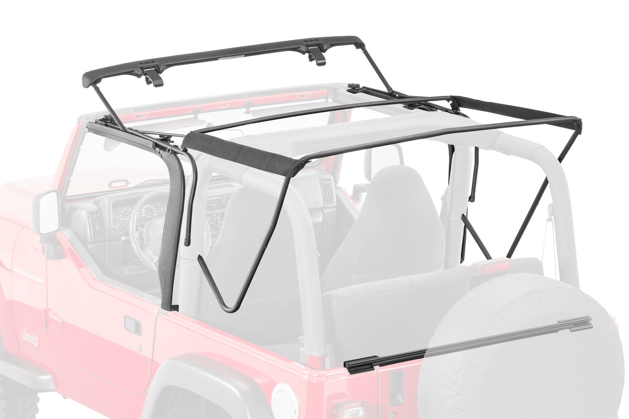 Easy-Install Design Complete Soft Top Hardware Kit by MasterTop ('97 - –  Jeep World