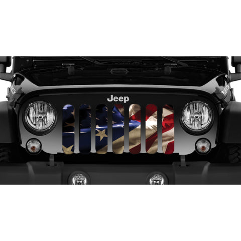 Jeep tj angry grill