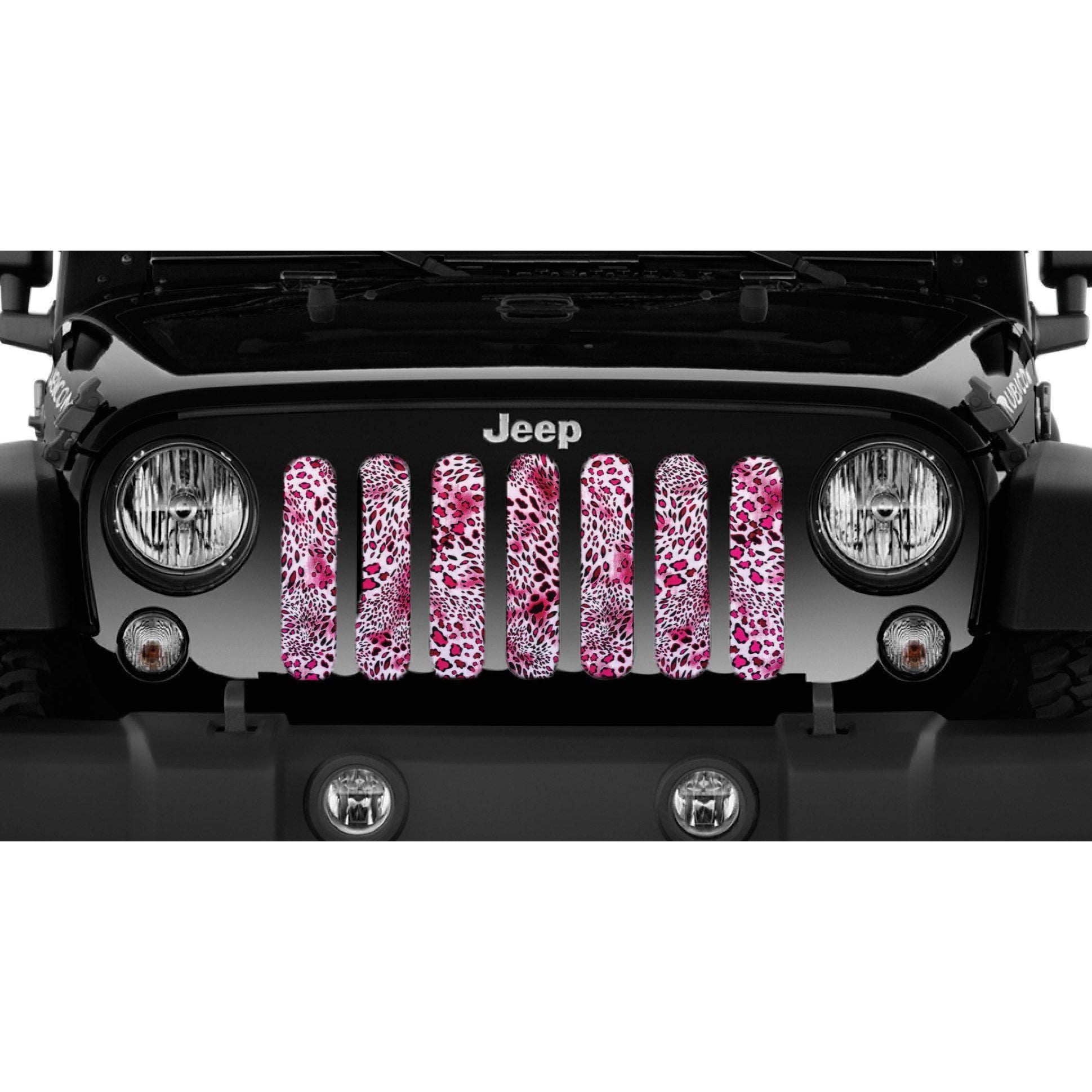 leopard print jeep accessories