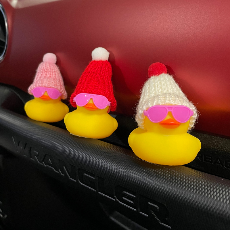 Jeep Ducks for Ducking (Pink Glasses w/Hat) – Jeep World