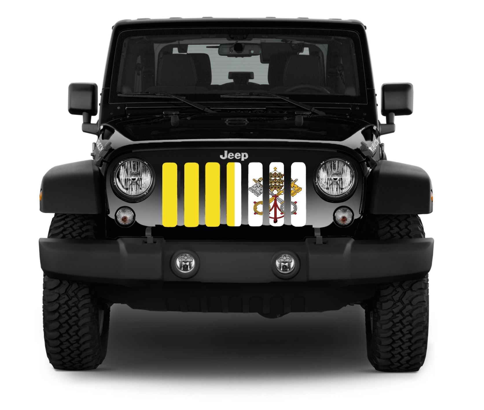 Jeep Wrangler Vatican City Grille Insert | Dirty Acres – Jeep World