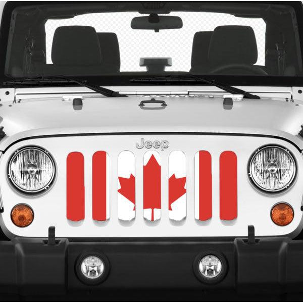 Canada, Eh? Jeep Grille Insert | Dirty Acres – Jeep World