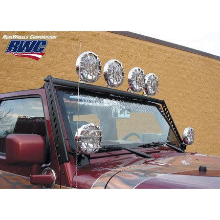 Realwheels Light Bar Black 07 18 Wrangler Jk Jeep World