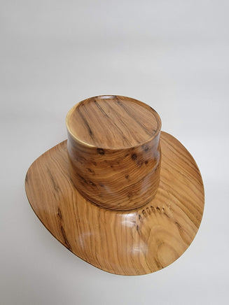 Butternut Cowboy Hat - Rare Wood Turned Men's Headwear #378| Personal ...
