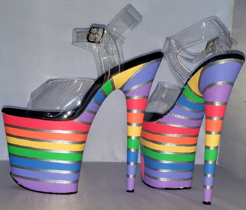 Image result for custom pleaser heels