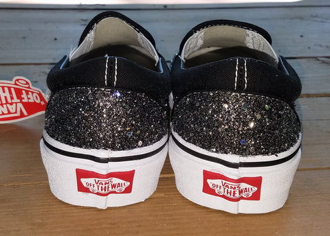 custom glitter vans