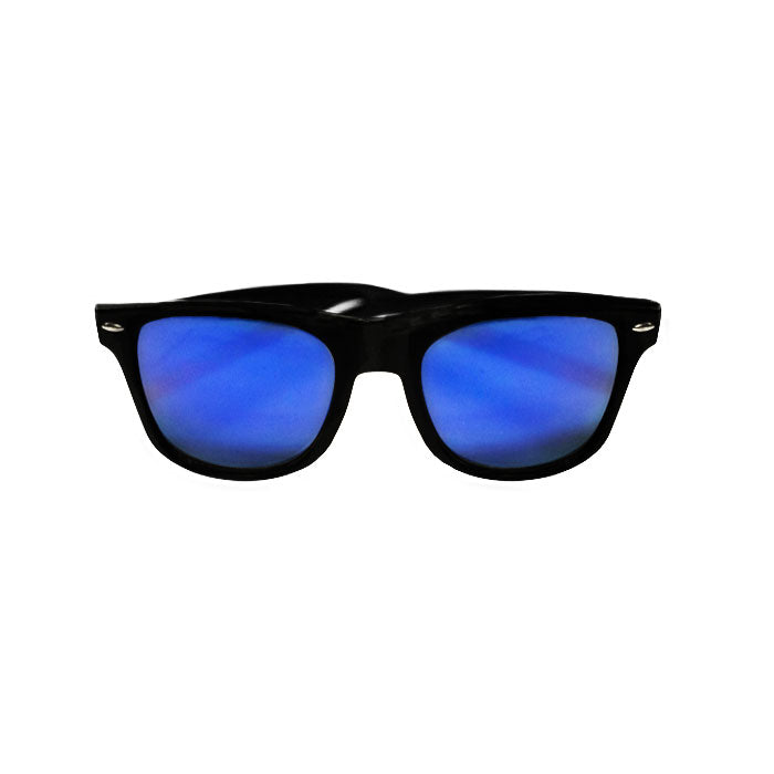 mirrored wayfarer sunglasses