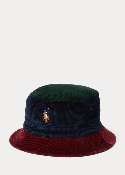 710847177001 Polo Ralph Lauren Corduroy Bucket Hat – Stars and Stripes