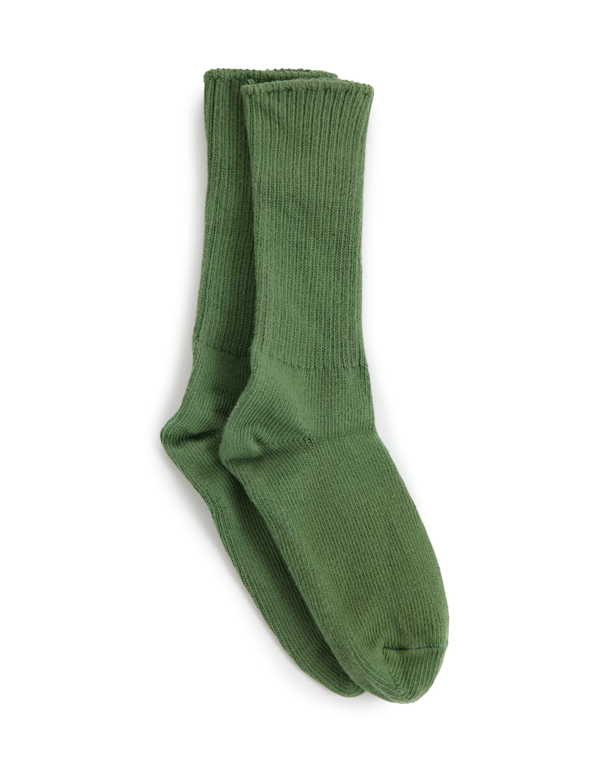 Organic Cotton Crew Socks, 1 Pair, Sage