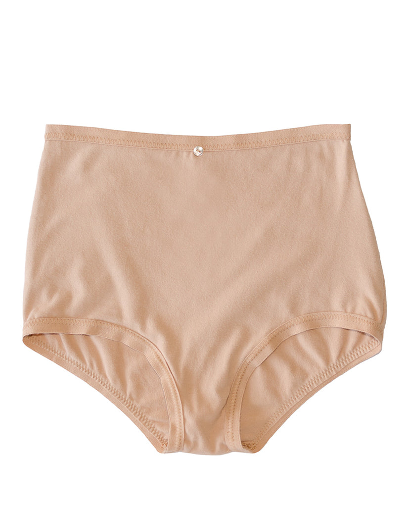 Astra Hi-Waist Brief- Petal- Organic Cotton | botanica workshop