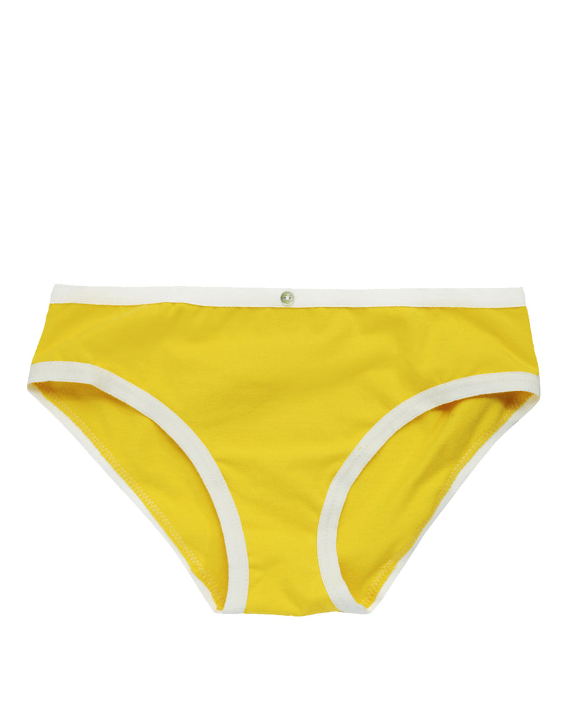 Lila Bikini Brief- Mimosa - Organic Cotton | botanica workshop