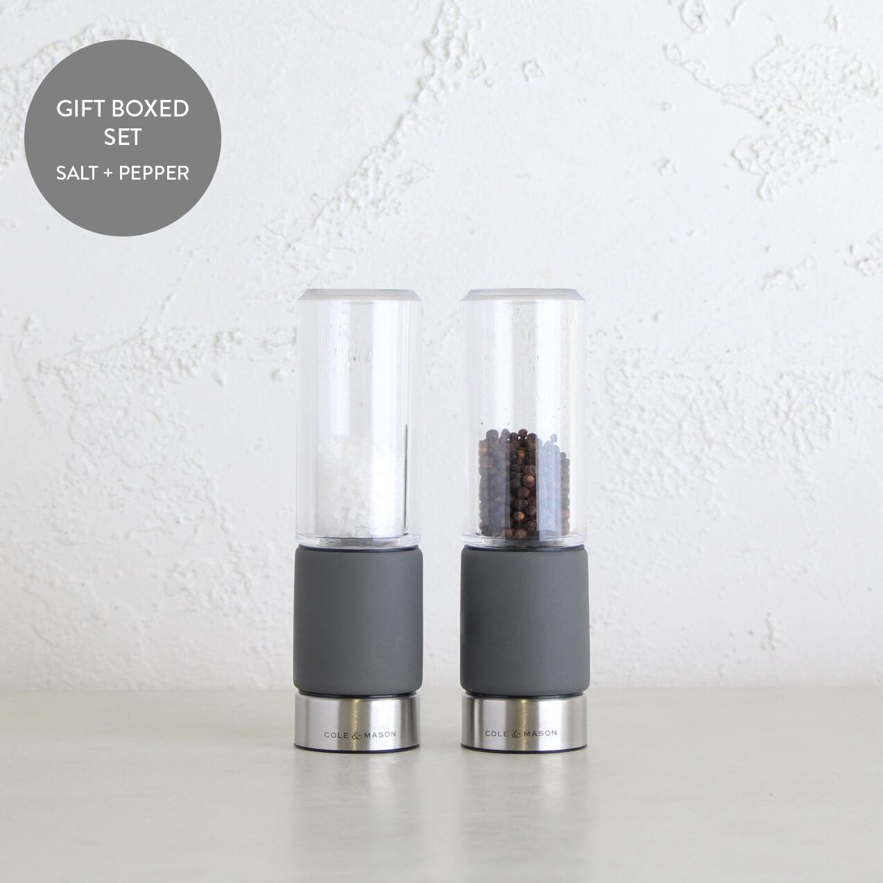 salt and pepper grinder gift set