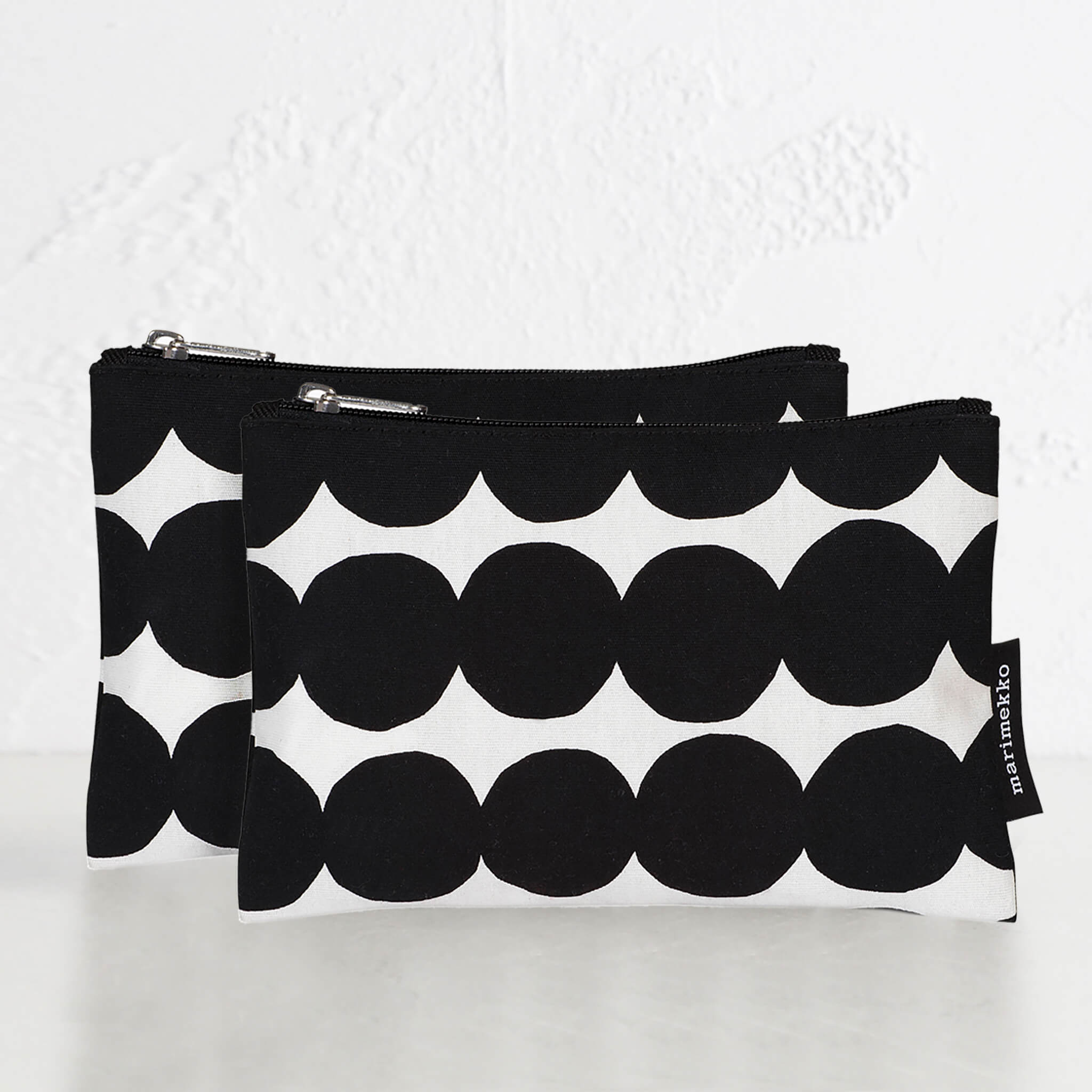 MARIMEKKO | RASYMATTO COSMETIC BAG BUNDLE | WHITE + BLACK SPOT