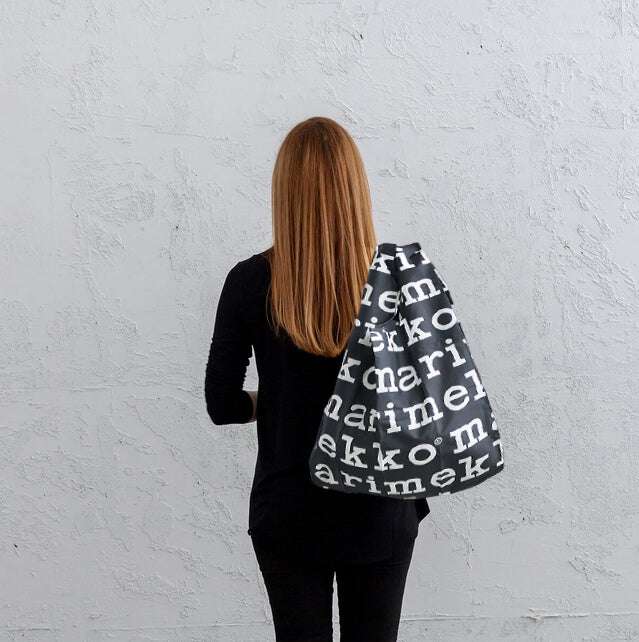 MARIMEKKO | MARILOGO SMART BAG | BLACK + WHITE – Living By Design