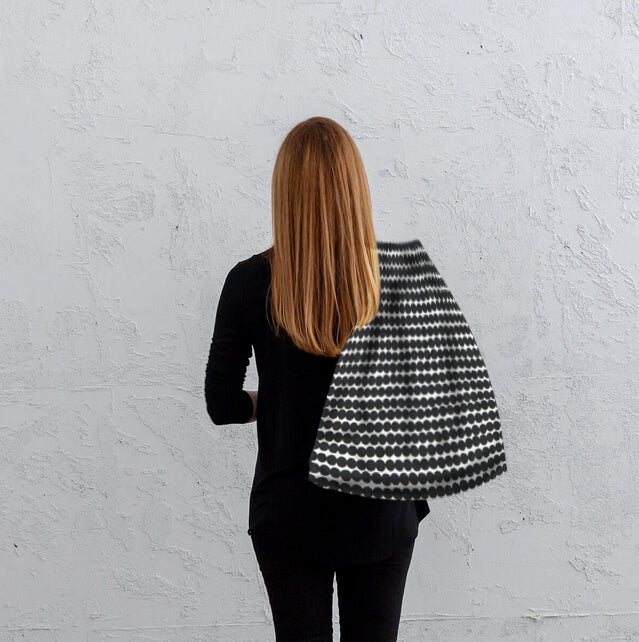 Marimekko Rasymatto Smart Bag Black White Living By Design