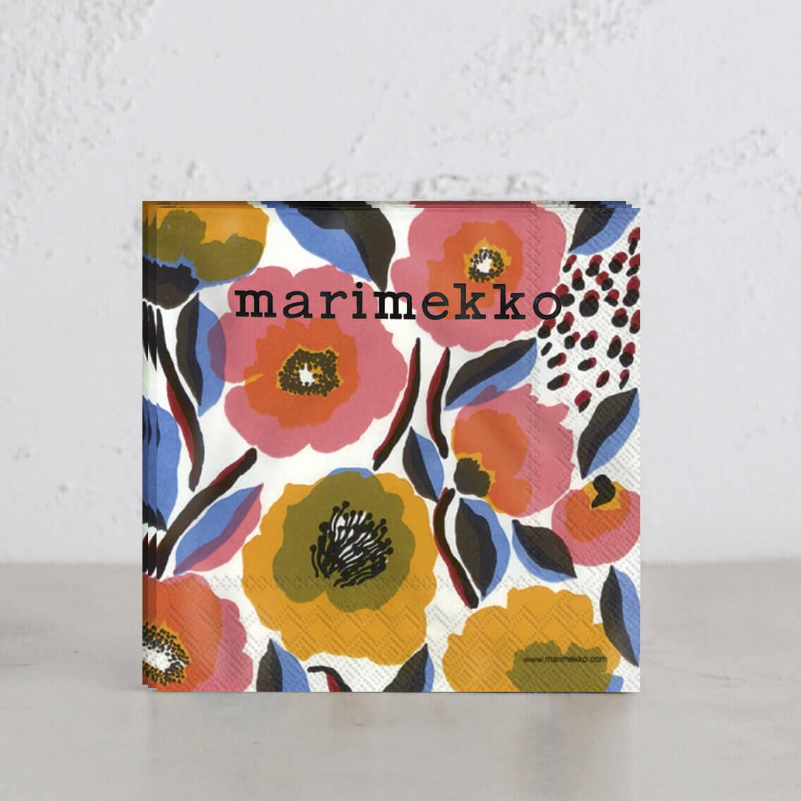 MARIMEKKO | ROSARIUM PAPER NAPKINS | WHITE ROSE – Living By Design