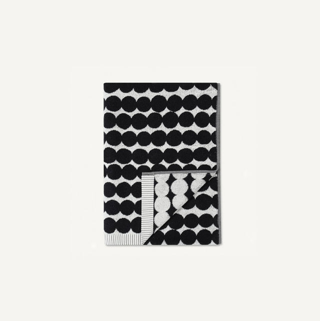 Marimekko Rasymatto Hand Towel Guest Towel Face Towel Black Spot Living By Design