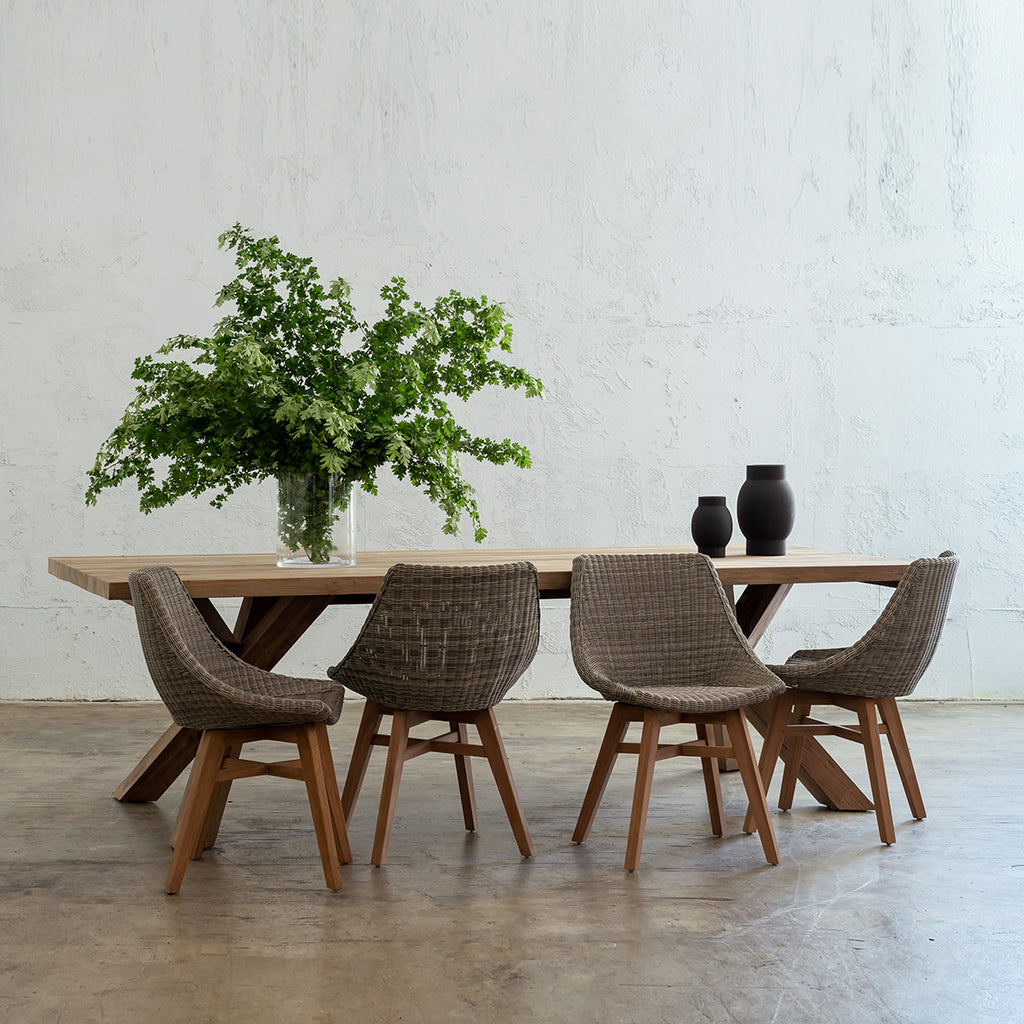 Reclaimed Teak Indoor Dining Table