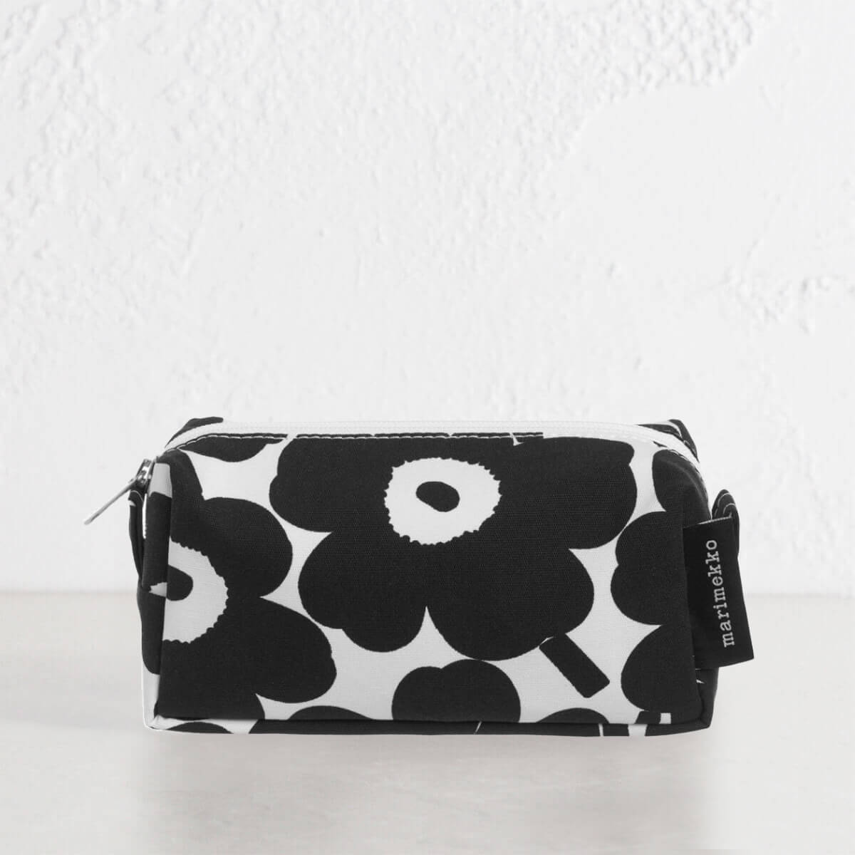 MARIMEKKO | TIISE MINI UNIKKO COSMETIC BAG | BLACK + WHITE – Living By  Design