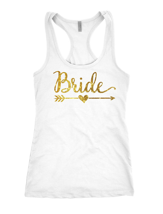 bride squad vest tops