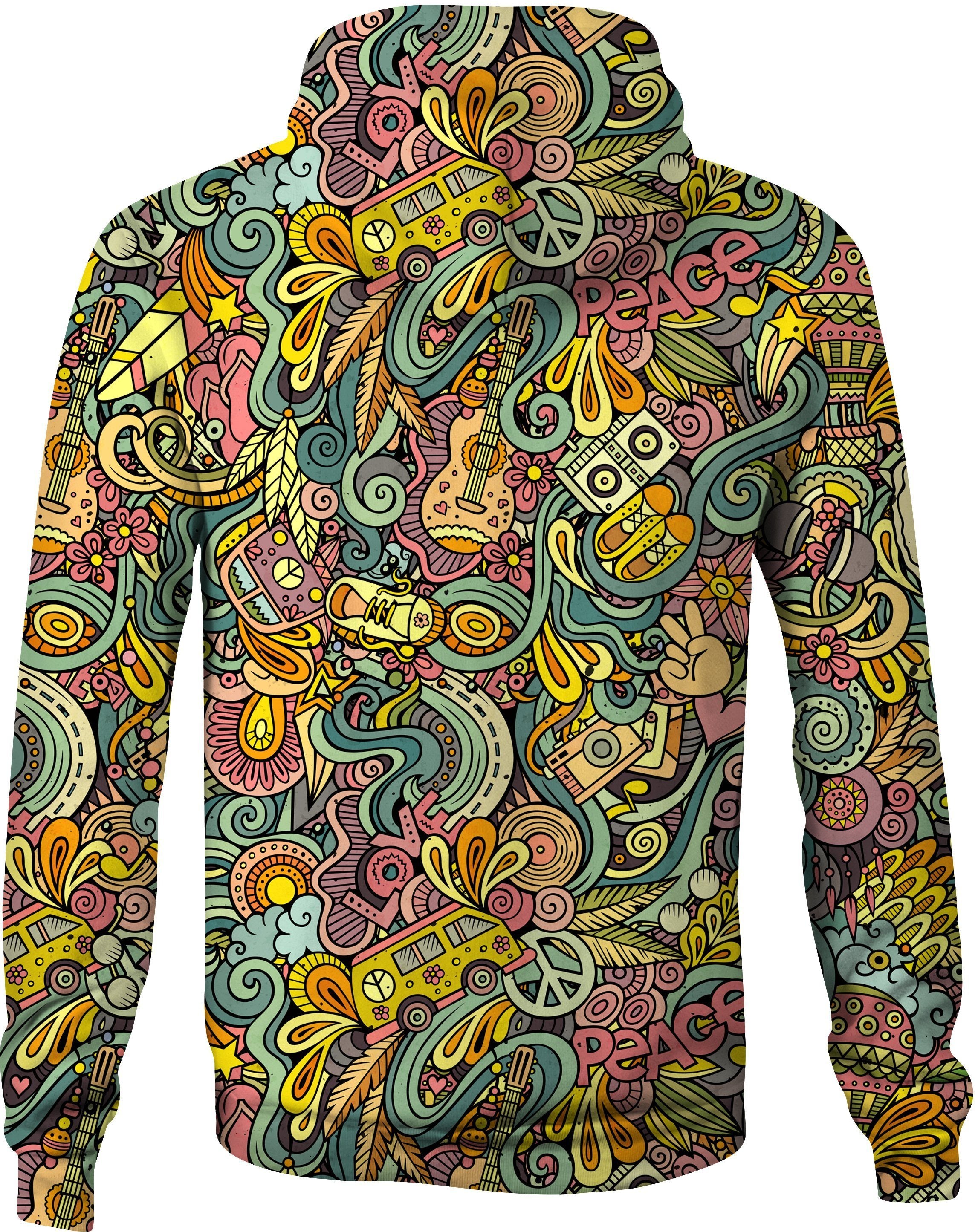 hippie hoodie