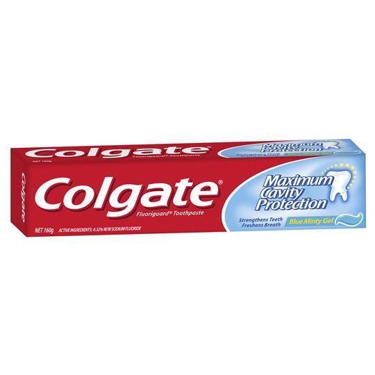 colgate blue minty gel toothpaste