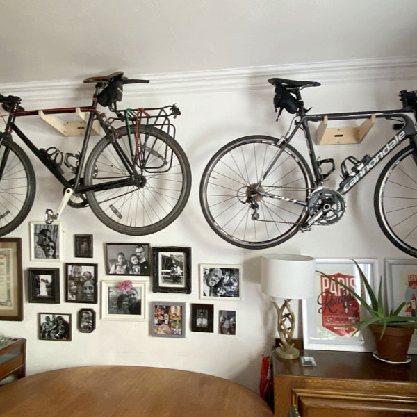 road bike wall mount huxlo