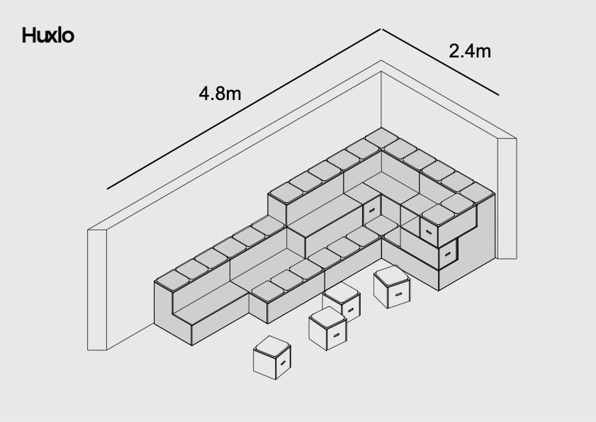 Bleachers Auditorium Tiered Seating Office Proposal 