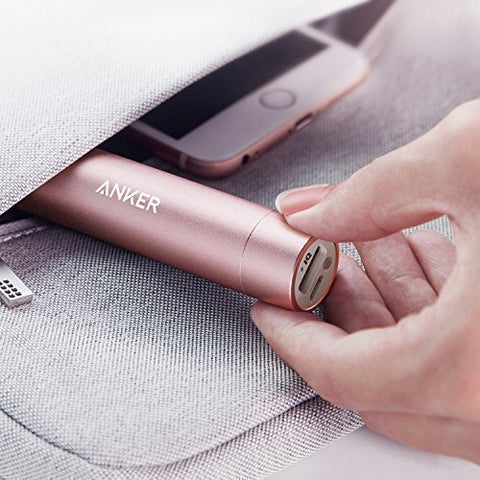 Rose Gold Portable Charger