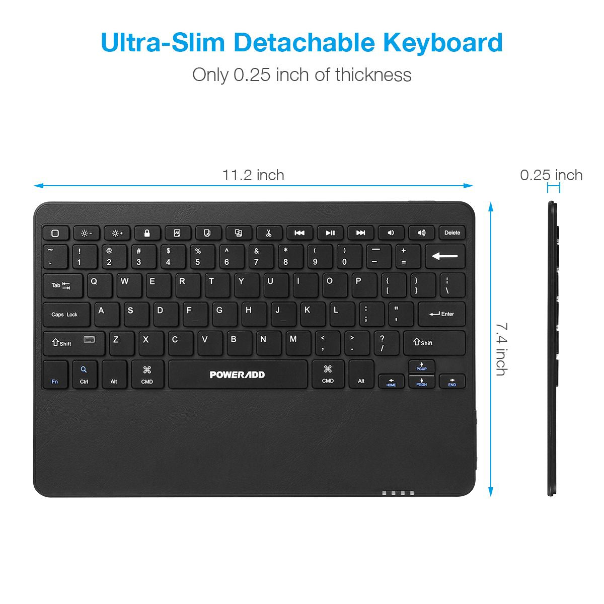 poweradd bluetooth keyboard