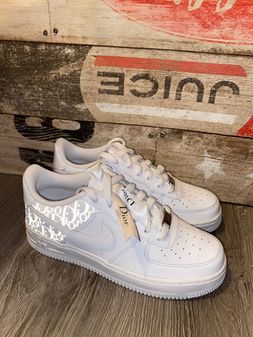 Nike AF1 custom - reflective swoosh 