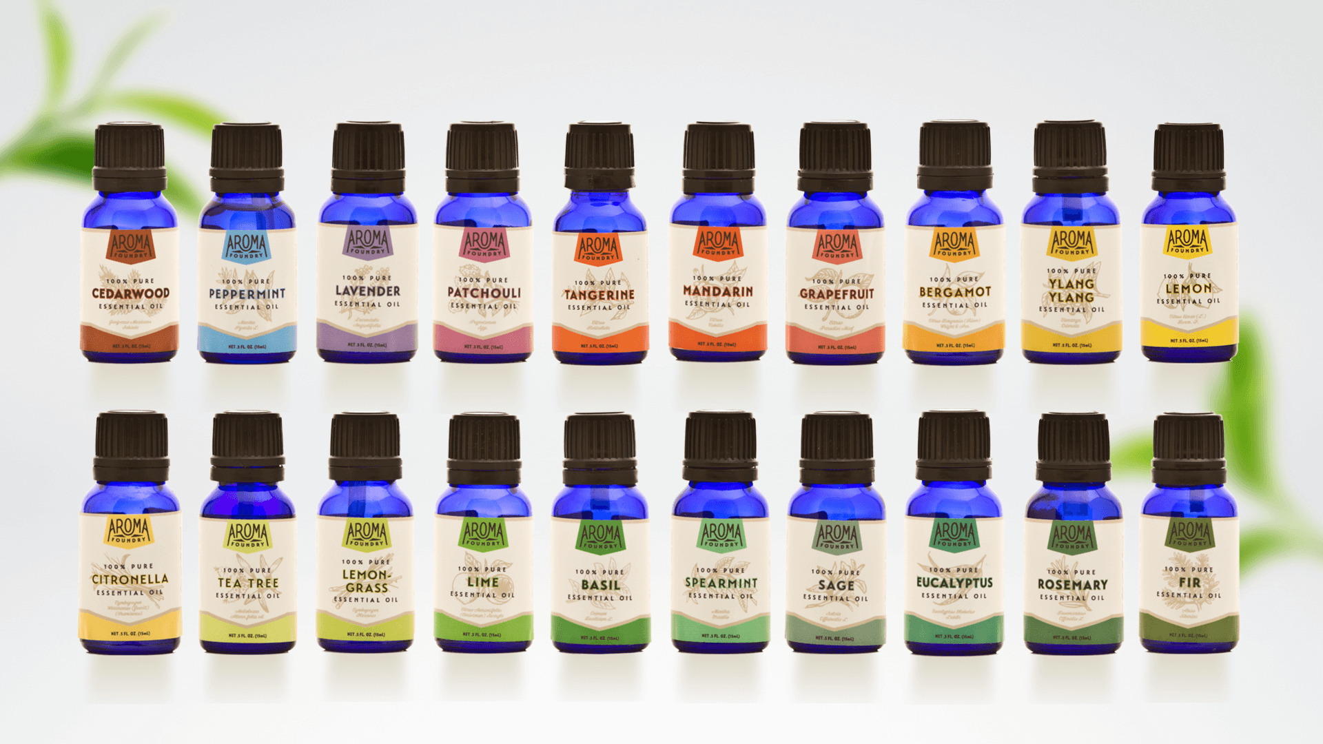 essential oils for brain health by Aroma Foundry