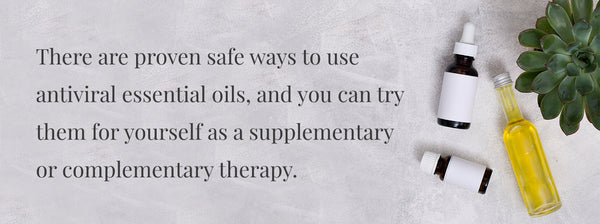 essential oil for supplementary or complementary therapy