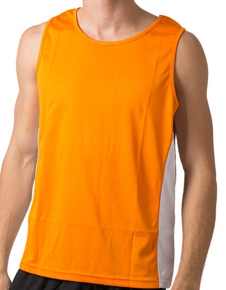 Beseen Singlet with Contrast Side Panels