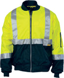 DNC Hi Vis Two Tone Flying Jacket with 3M Reflective Tape (3862) - Ace Workwear (9344388365)