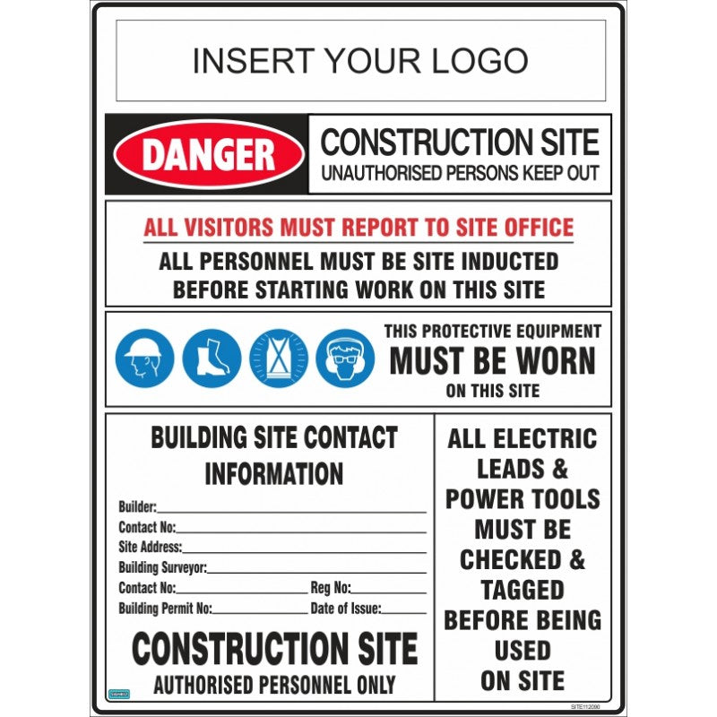 Construction Site Signs