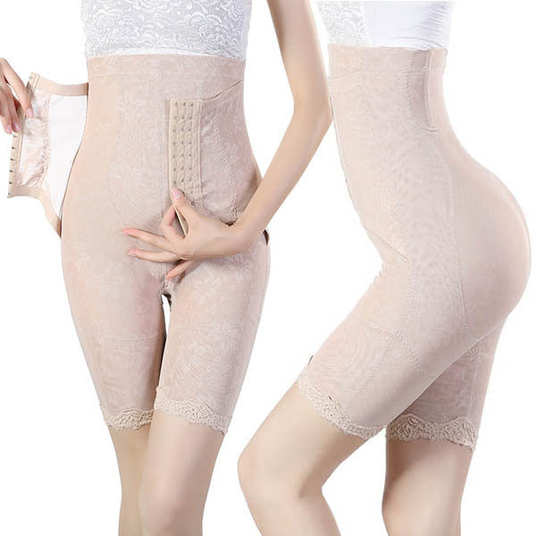 Underbust Full Body Waist Cincher Firm Tummy Control Slimming Body Shaper Corsets Shorts