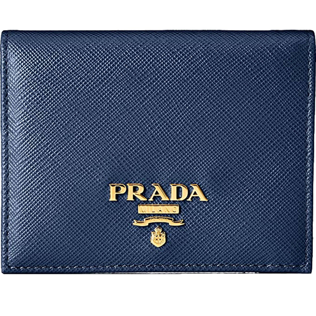 Prada Saffiano Baltico Leather Flap Wallet 1MV204 – Queen Bee of ...