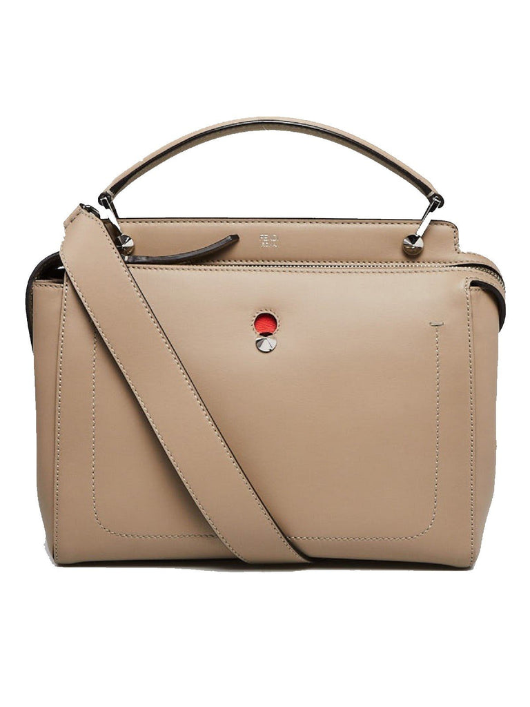 Fendi DotCom Vitello Baltico Gray 