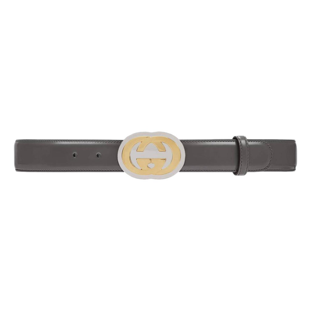 two tone gucci belt