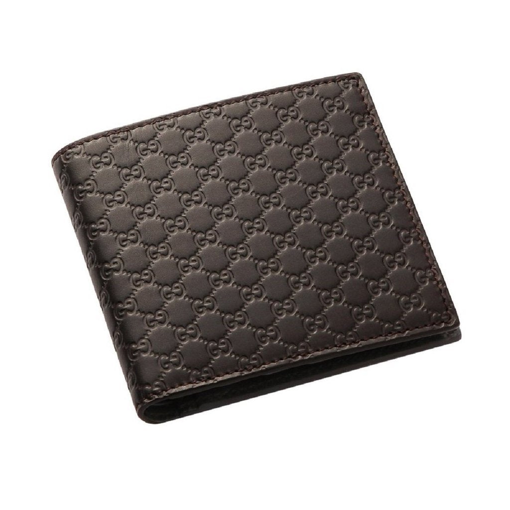 gucci leather wallet mens