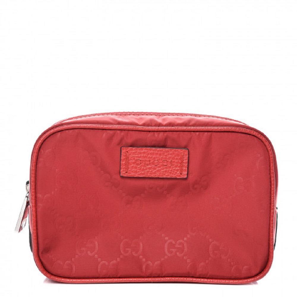 gucci red pouch