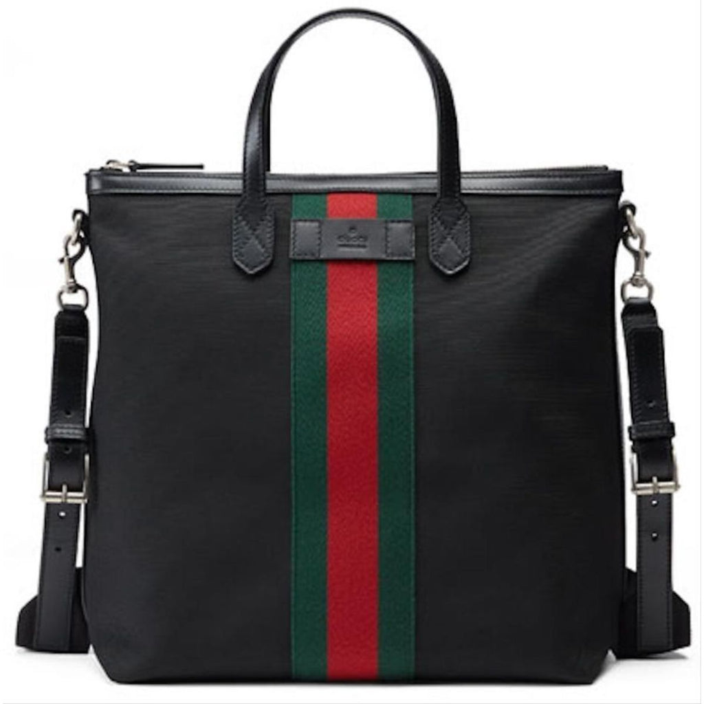 gucci techno canvas messenger bag