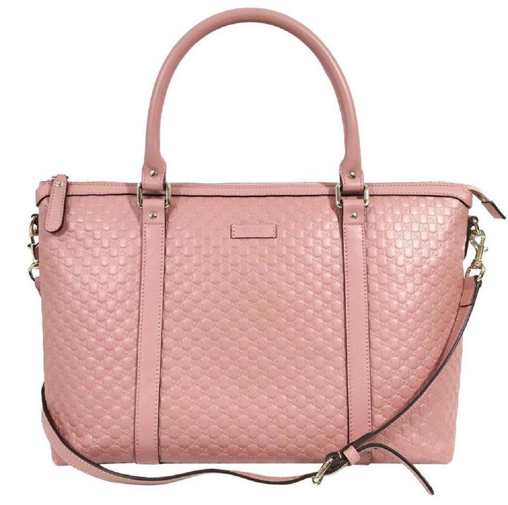 gucci pink leather handbag