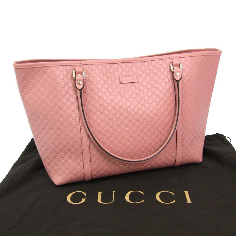 Gucci Women's Pink GG Microguccissima 
